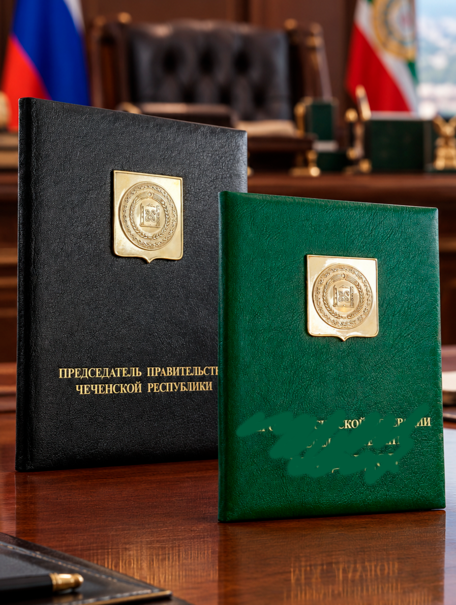 папки с гербом чечни
